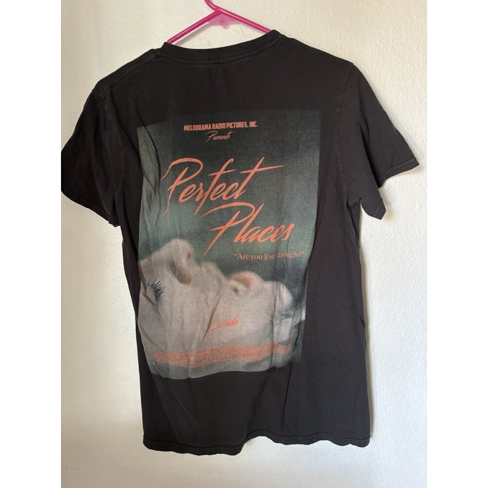 LORDE Melodrama Tour 2018 Perfect Places Graphic Tee Shirt Medium